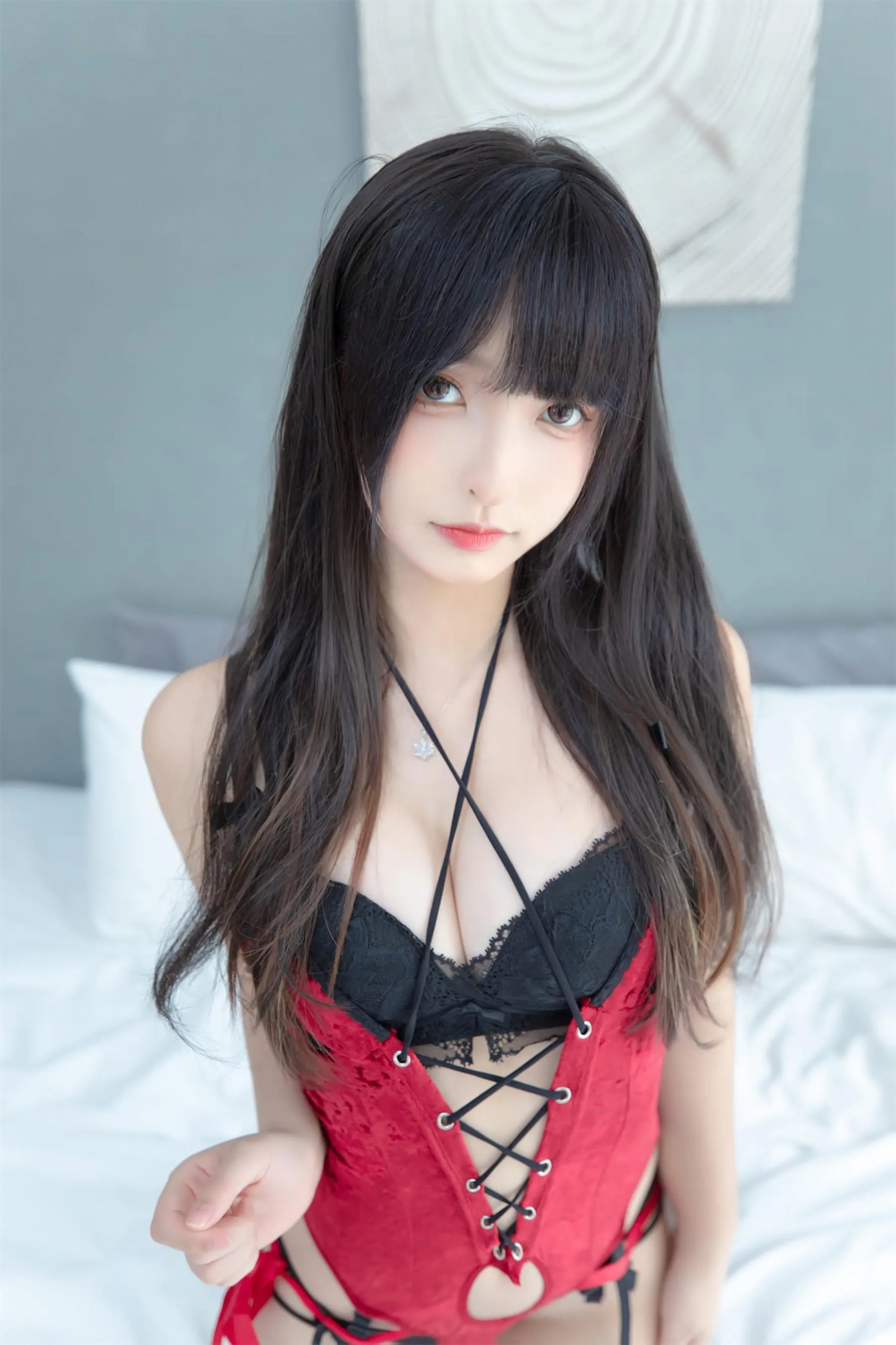 神楽坂真冬 – NO.149 红丝绒 [76P]插图7